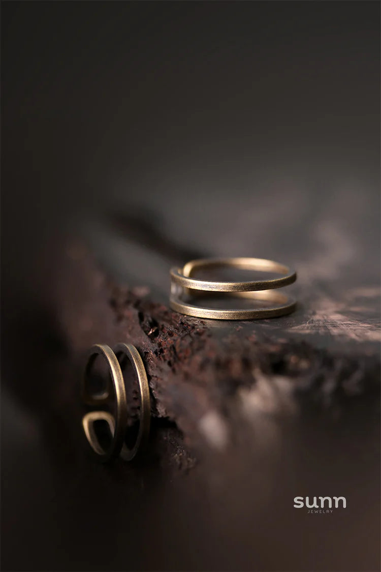 Gracelin Copper Statement Ring