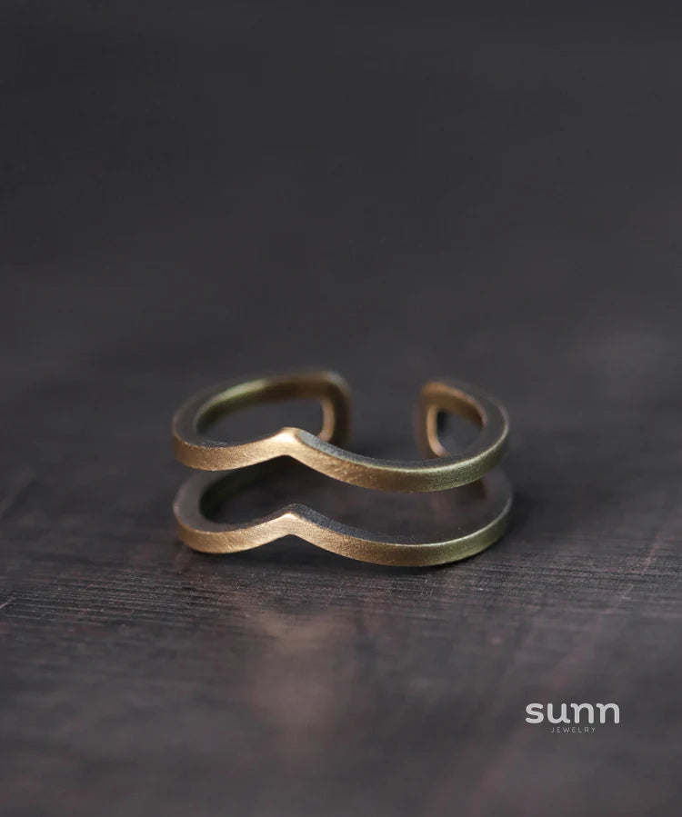 Gracelin Copper Statement Ring