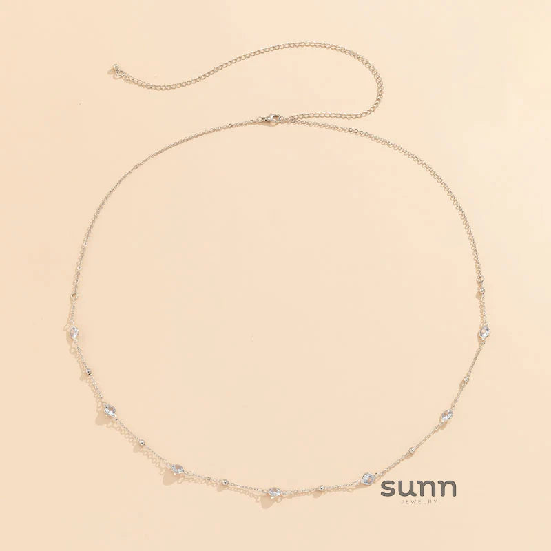 Gracie Crystal Body Chain