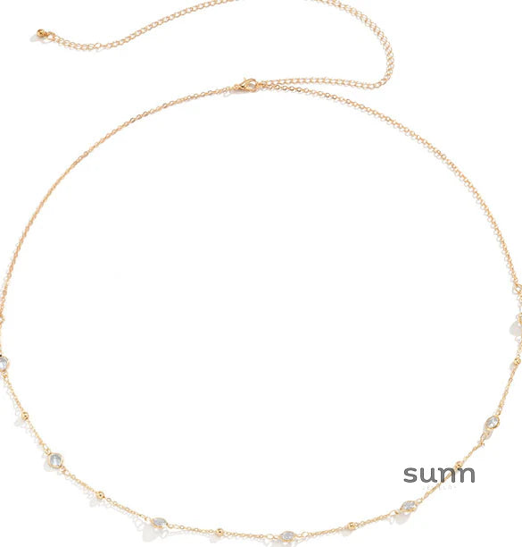 Gracie Crystal Body Chain