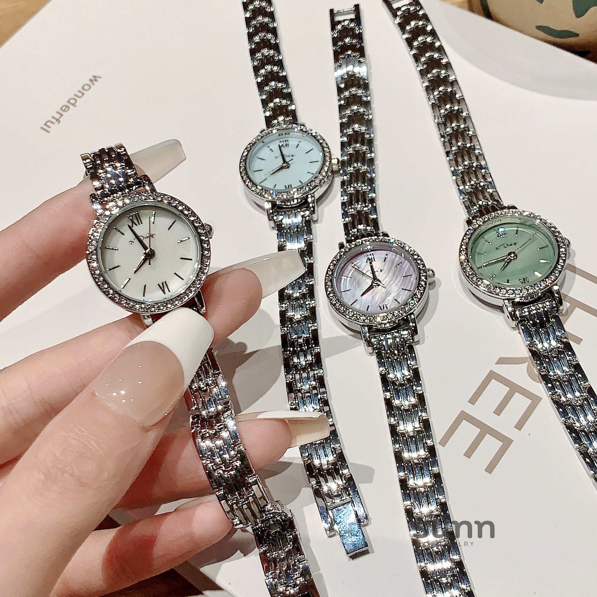Graciella Mother-Of-Pearl Bracelet Watch [BVFCX6ZA]