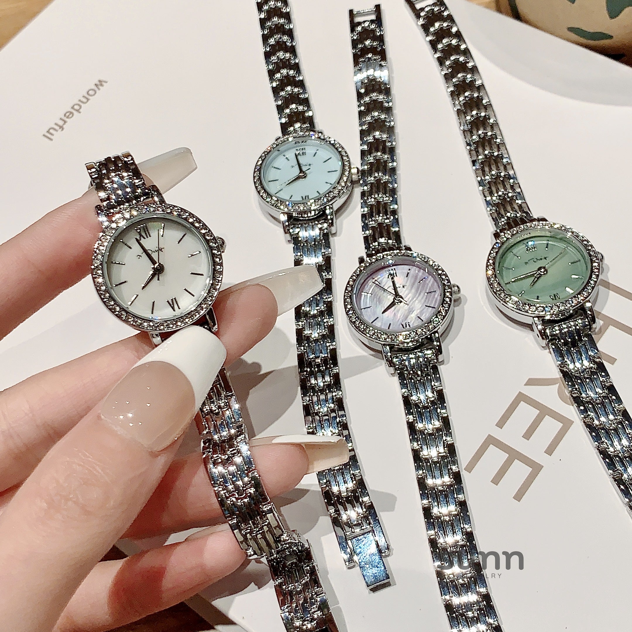 Graciella Mother-Of-Pearl Bracelet Watch [BVFCX6ZA]
