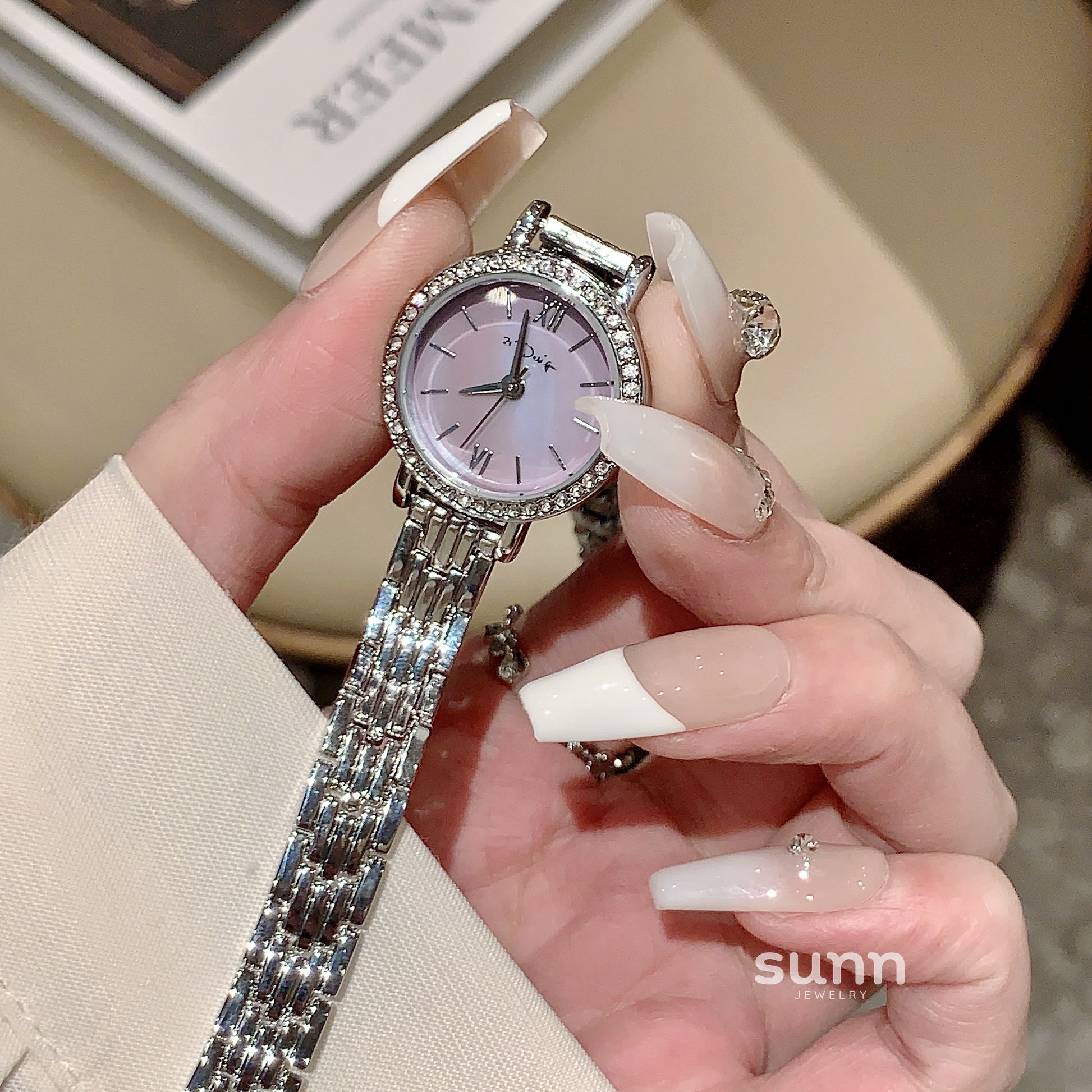 Graciella Mother-Of-Pearl Bracelet Watch [AIJE3LXH]