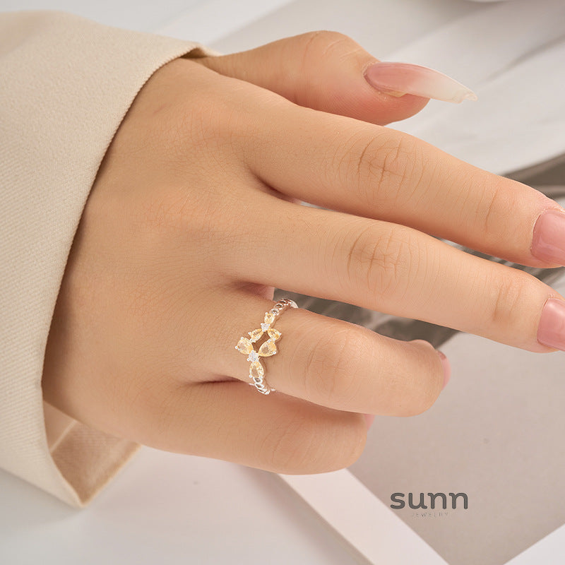Greenlee Sparkling Bloom Ring [ZD6DZCI2]