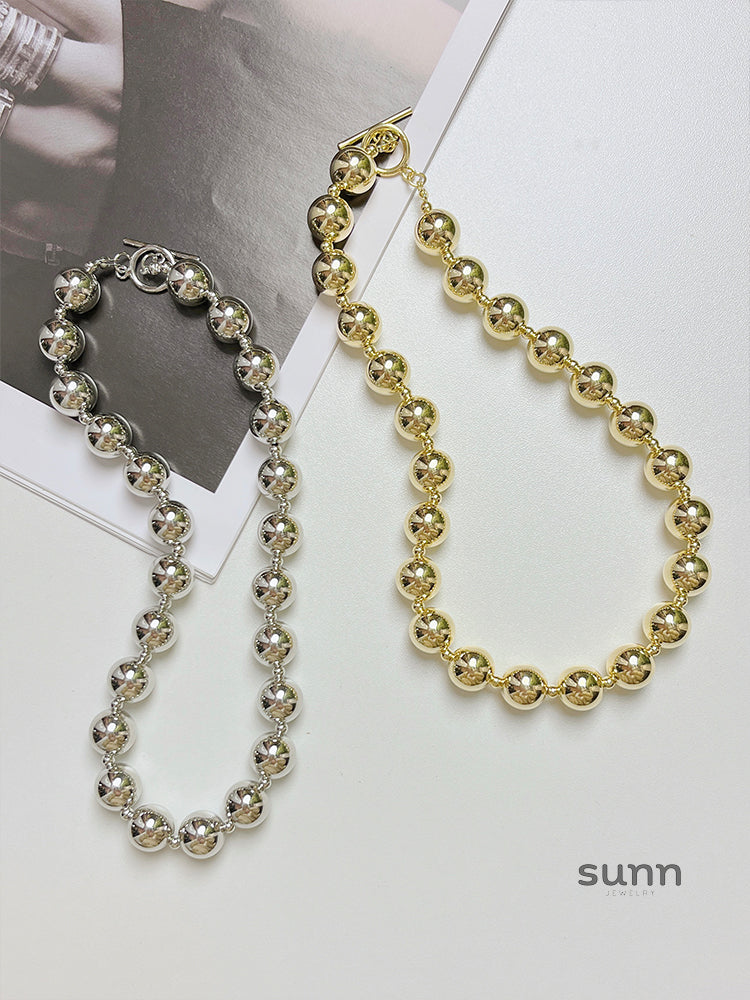 Guinevere Sphere Chain Necklace
