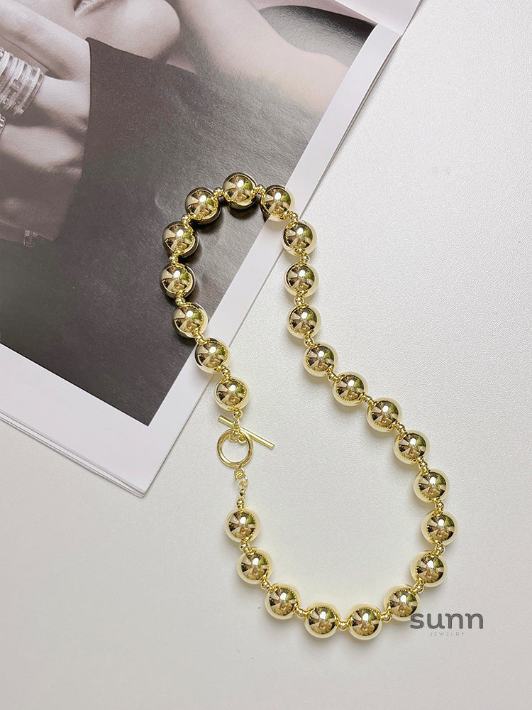Guinevere Sphere Chain Necklace
