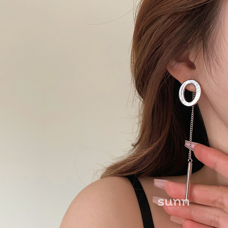 Gwen Asymmetric Geometric Earrings [42QJIJQZ]
