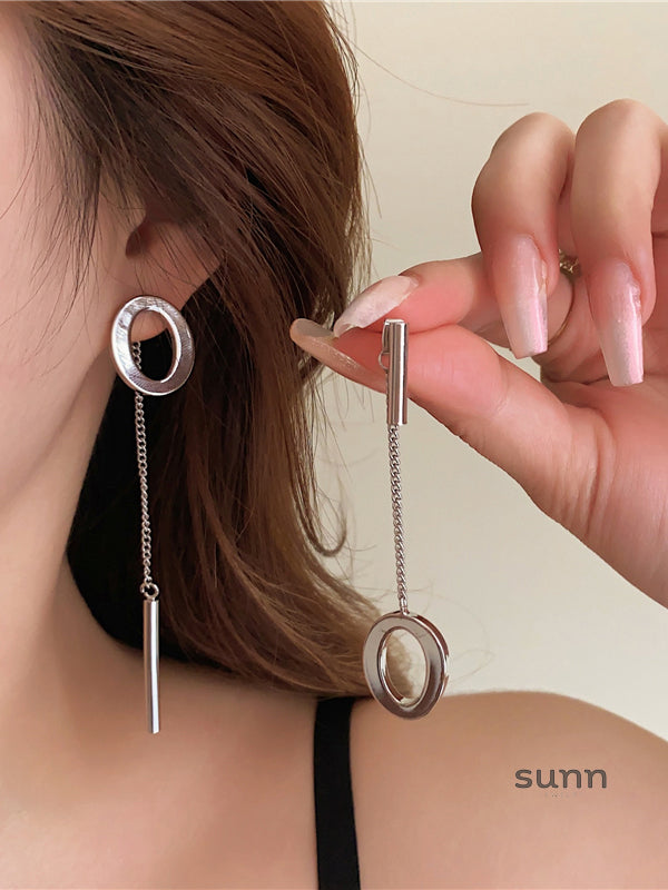 Gwen Asymmetric Geometric Earrings [72QPI68F]