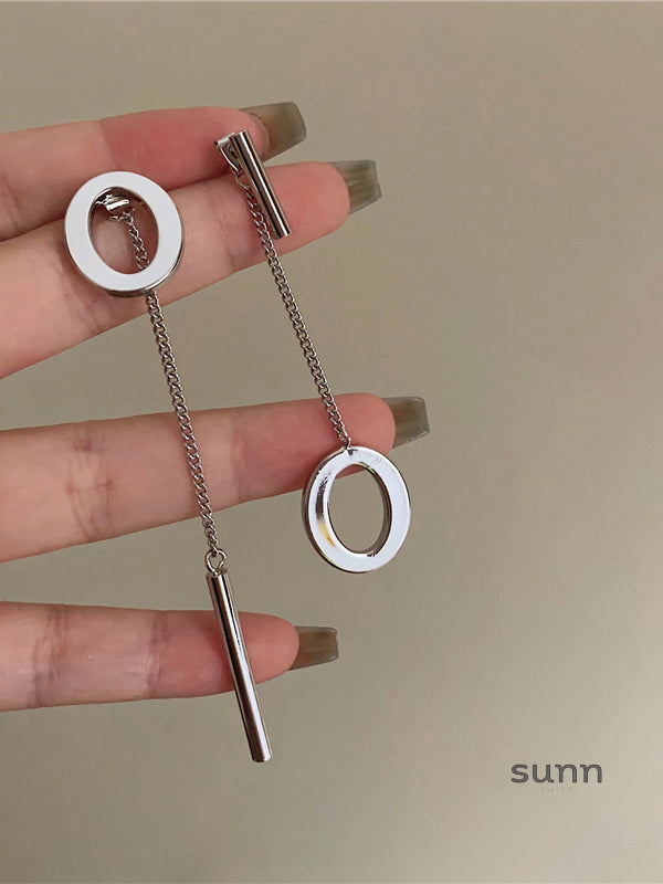 Gwen Asymmetric Geometric Earrings [ACJTIEG5]