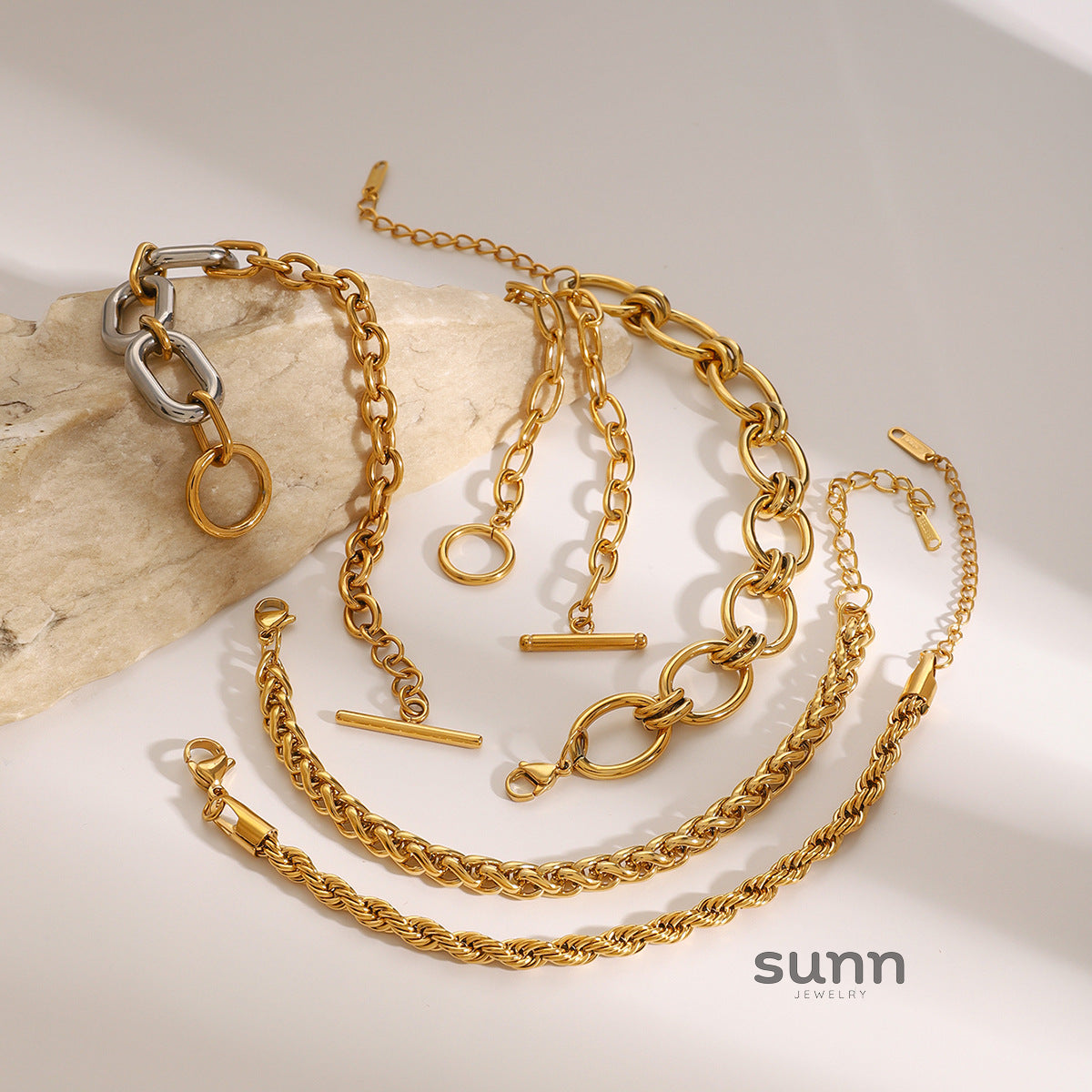 Gwendolynn Cuban Chain Bracelet [T8LKJLJO]