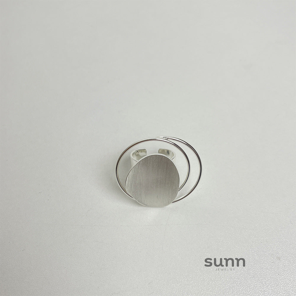 Gwendolynn Sculptural Open Ring [6446OBKH]