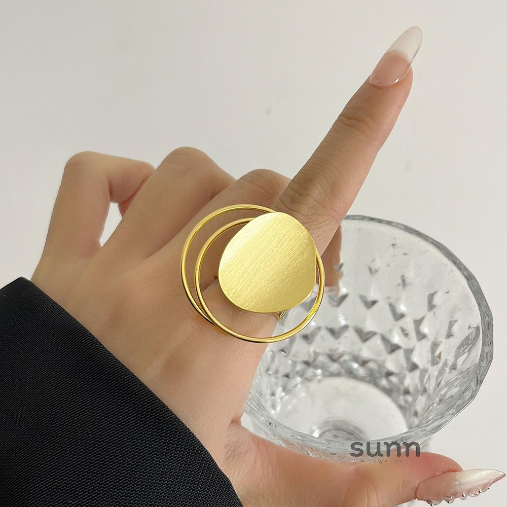 Gwendolynn Sculptural Open Ring [IY1THCOK]