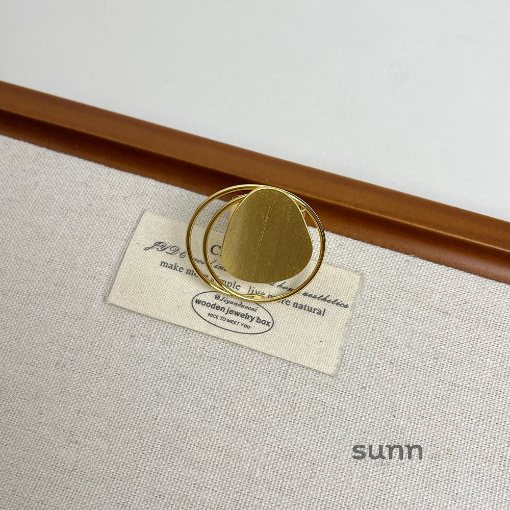 Gwendolynn Sculptural Open Ring [HVEL53XB]