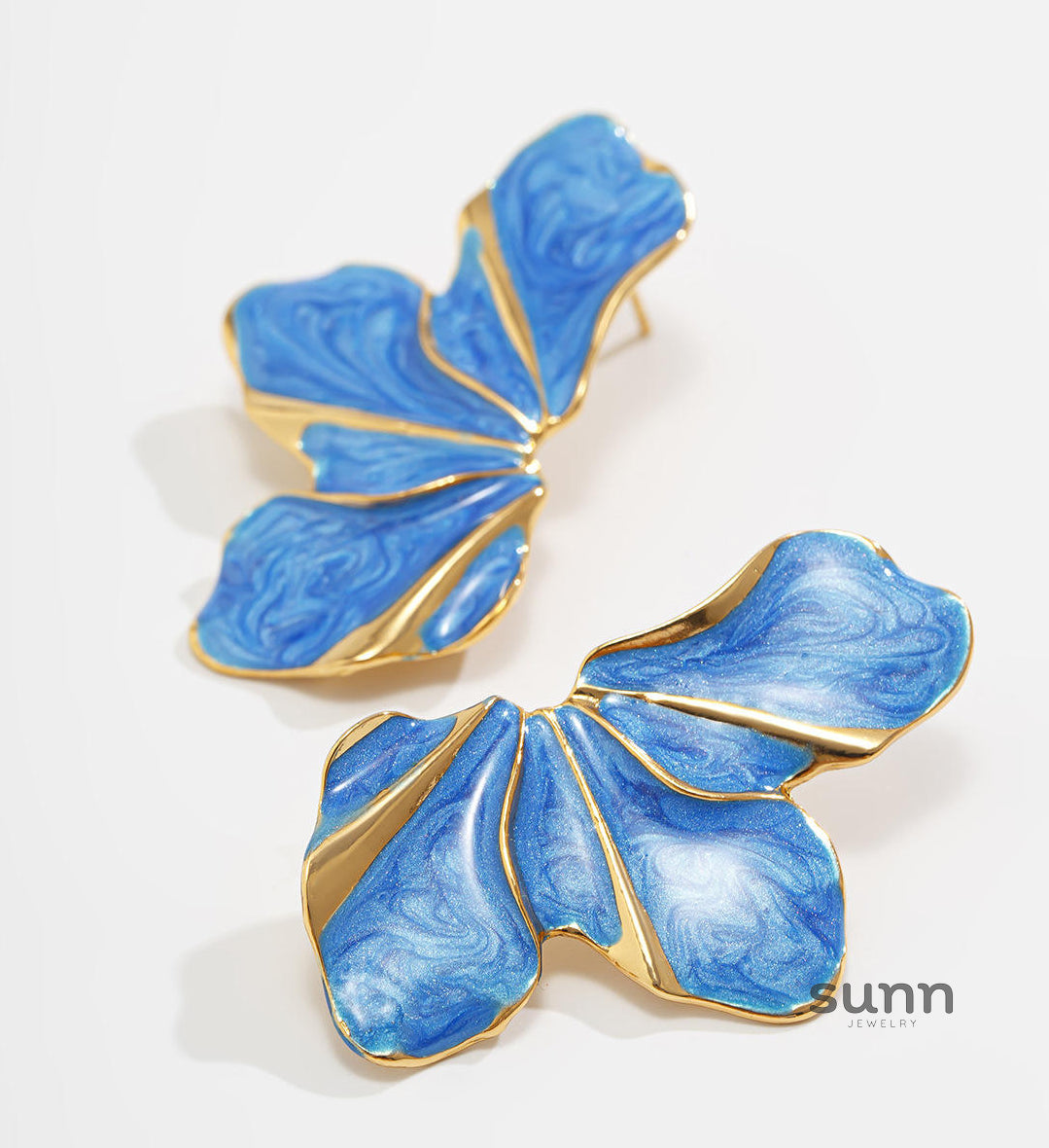 Hadasa Gradient Petal Drop Earrings [N76P7X73]