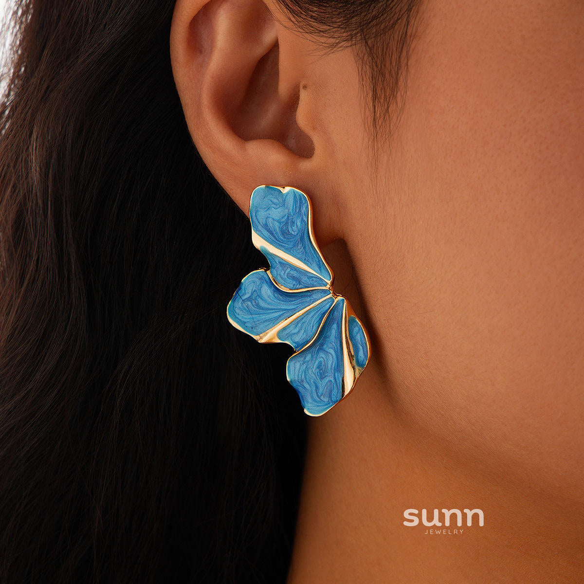 Hadasa Gradient Petal Drop Earrings [4QJBX6V5]