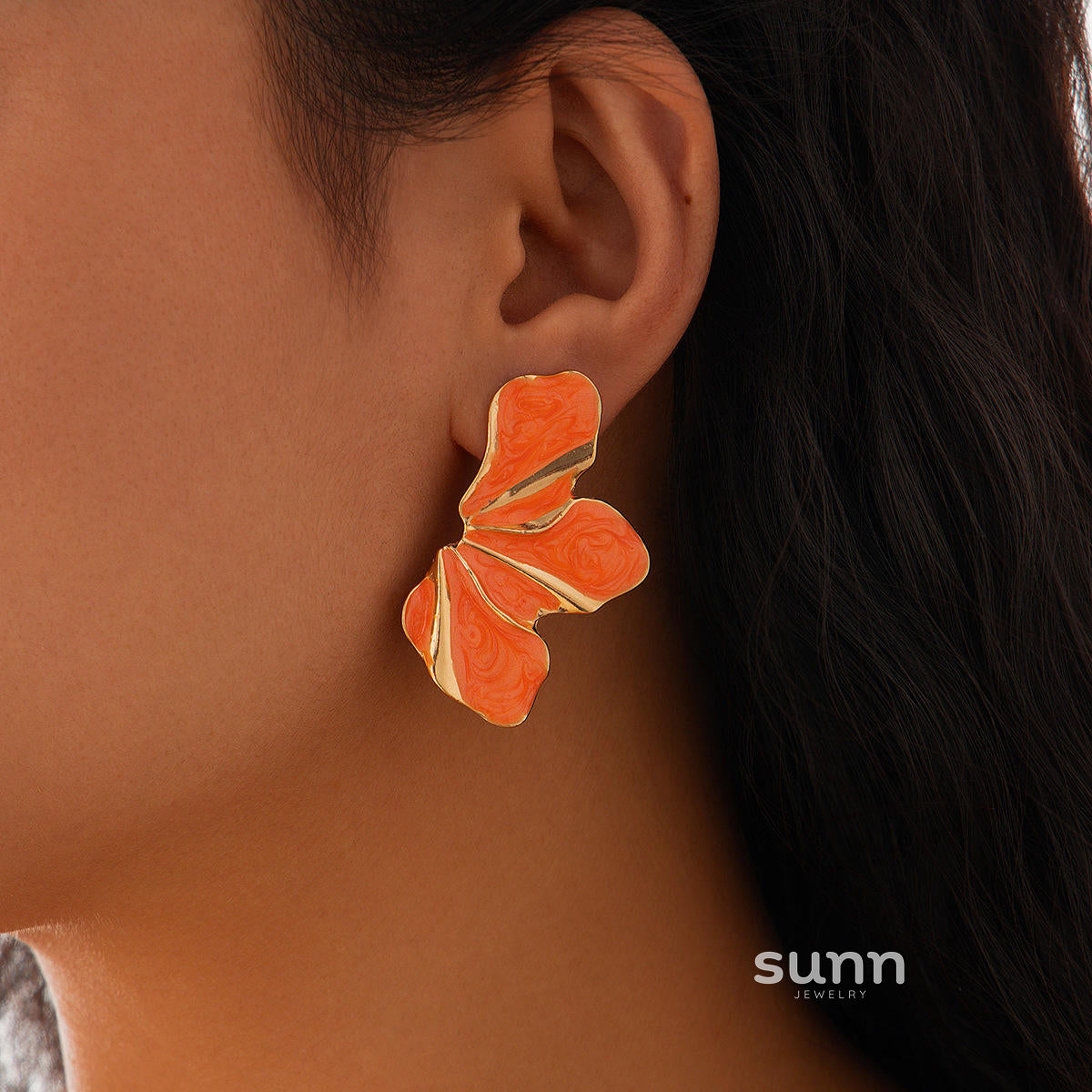 Hadasa Gradient Petal Drop Earrings [7JTCHZH2]
