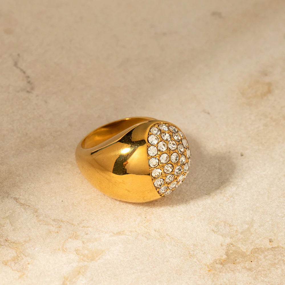 Hadasa Waterdrop Diamond Ring