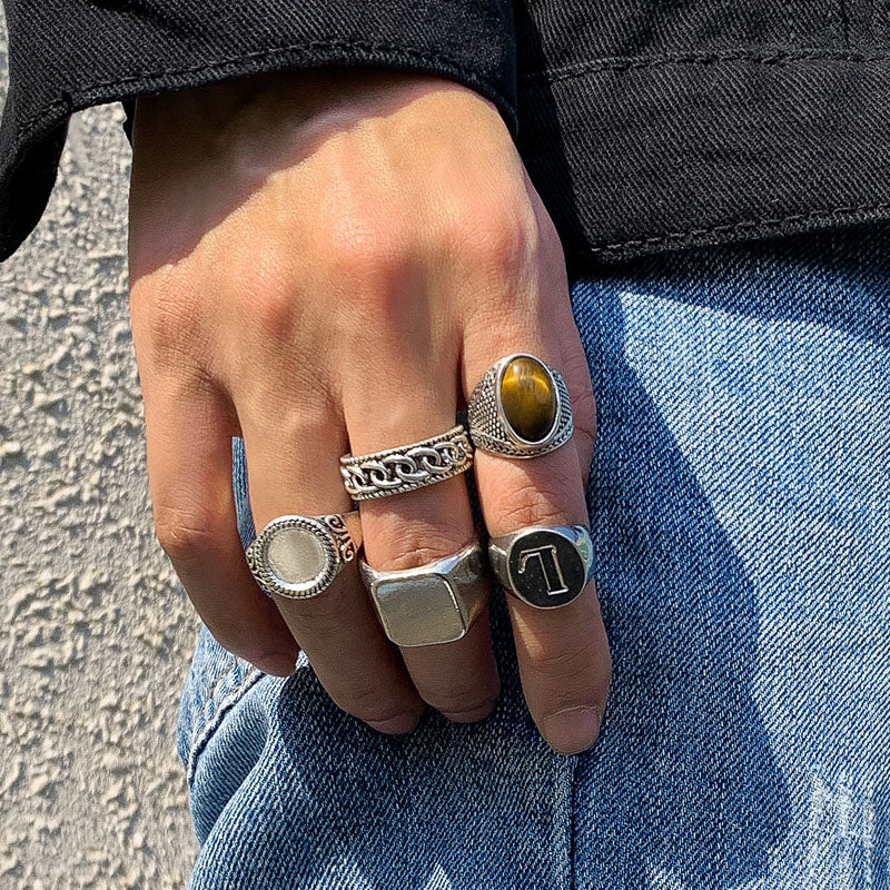 Hadassa Vintage Ring Set
