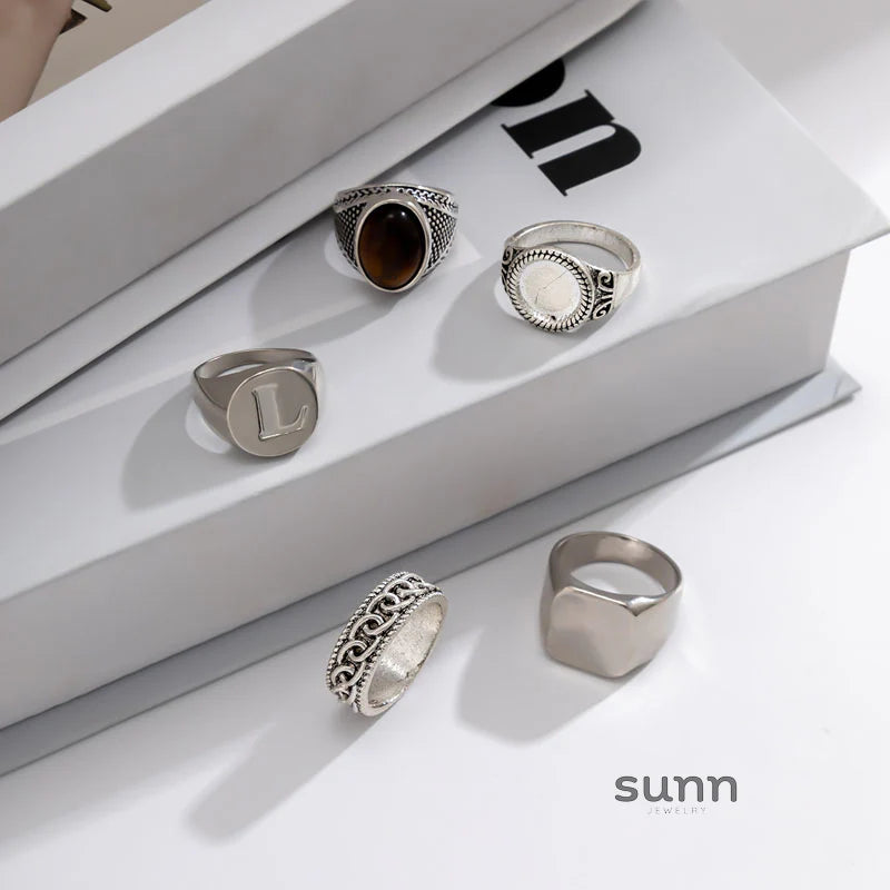 Hadassa Vintage Ring Set