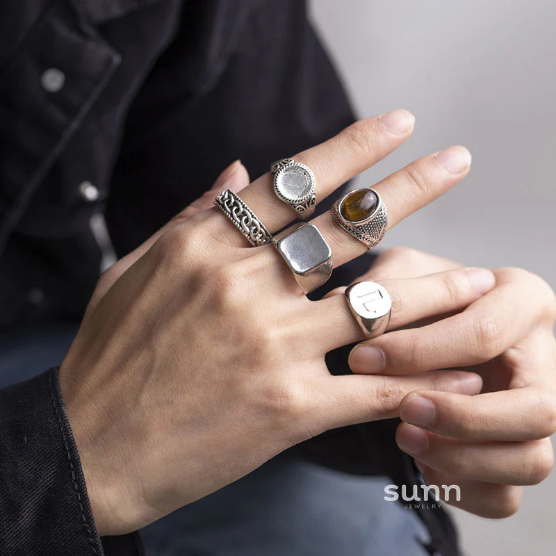 Hadassa Vintage Ring Set