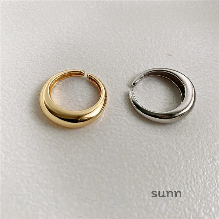 Hadeel Minimalist Open Ring