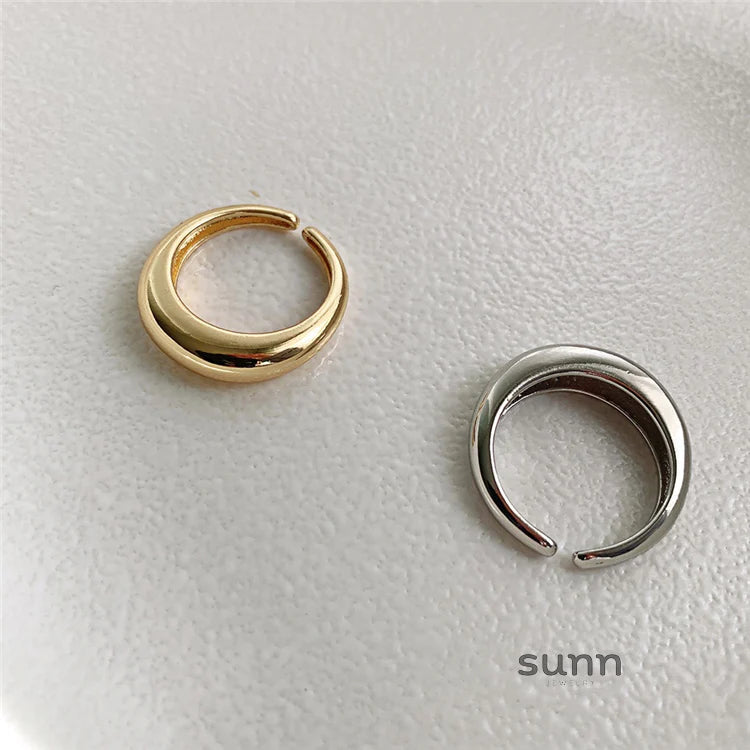 Hadeel Minimalist Open Ring