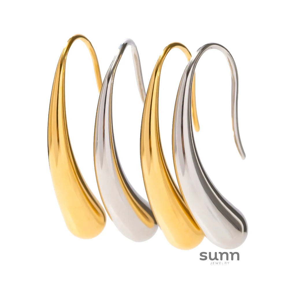 Halia Irregular Teardrop Studs