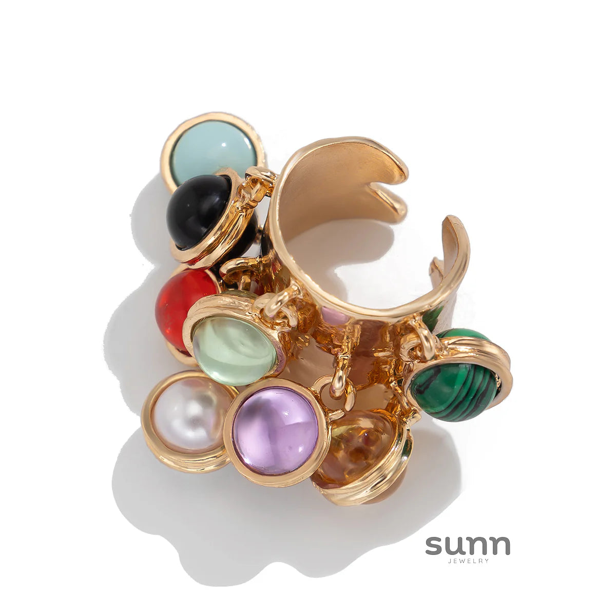Halina Irregular Gemstone Ring