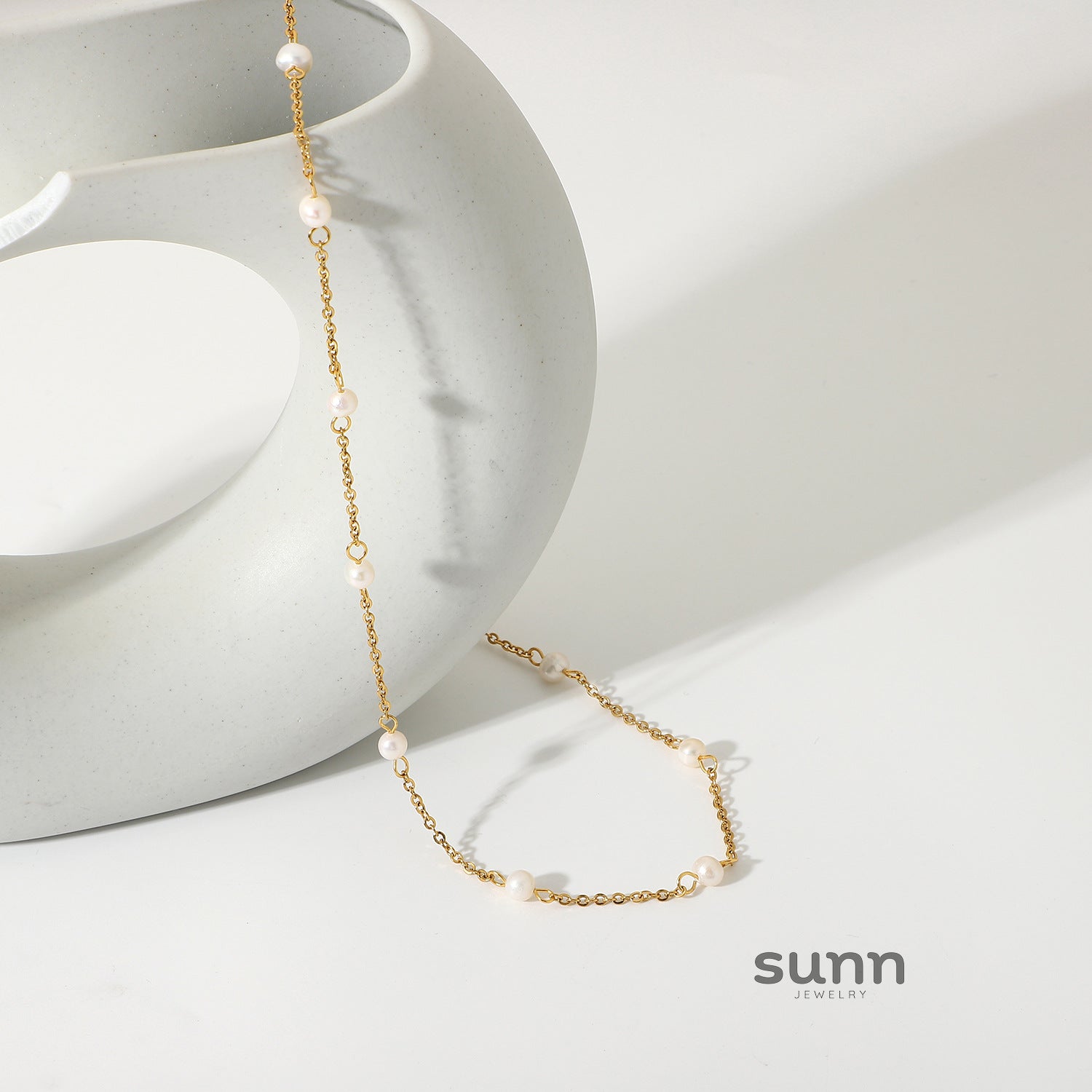 Harbor Layered Pearl Necklace [T6WODWGA]