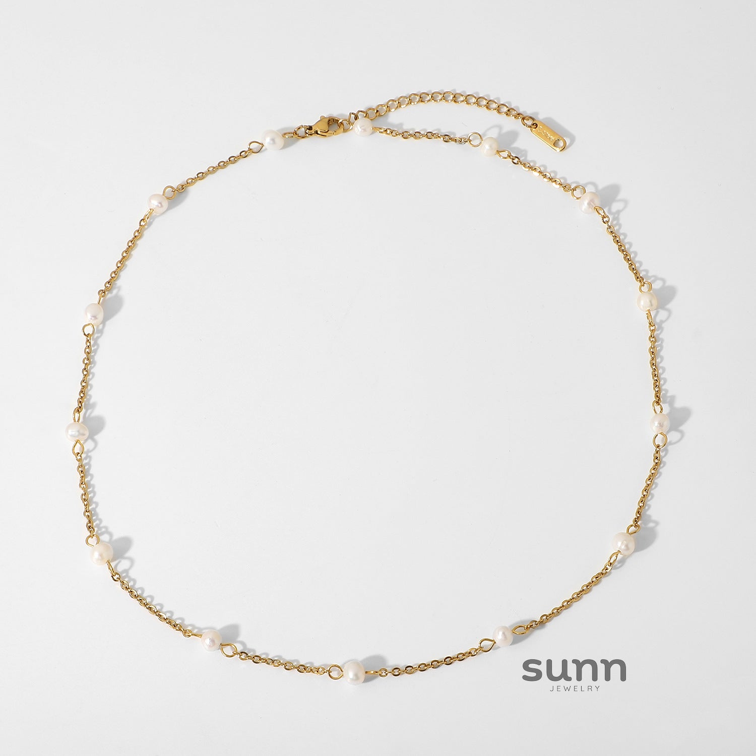 Harbor Layered Pearl Necklace [F3E3H7RK]