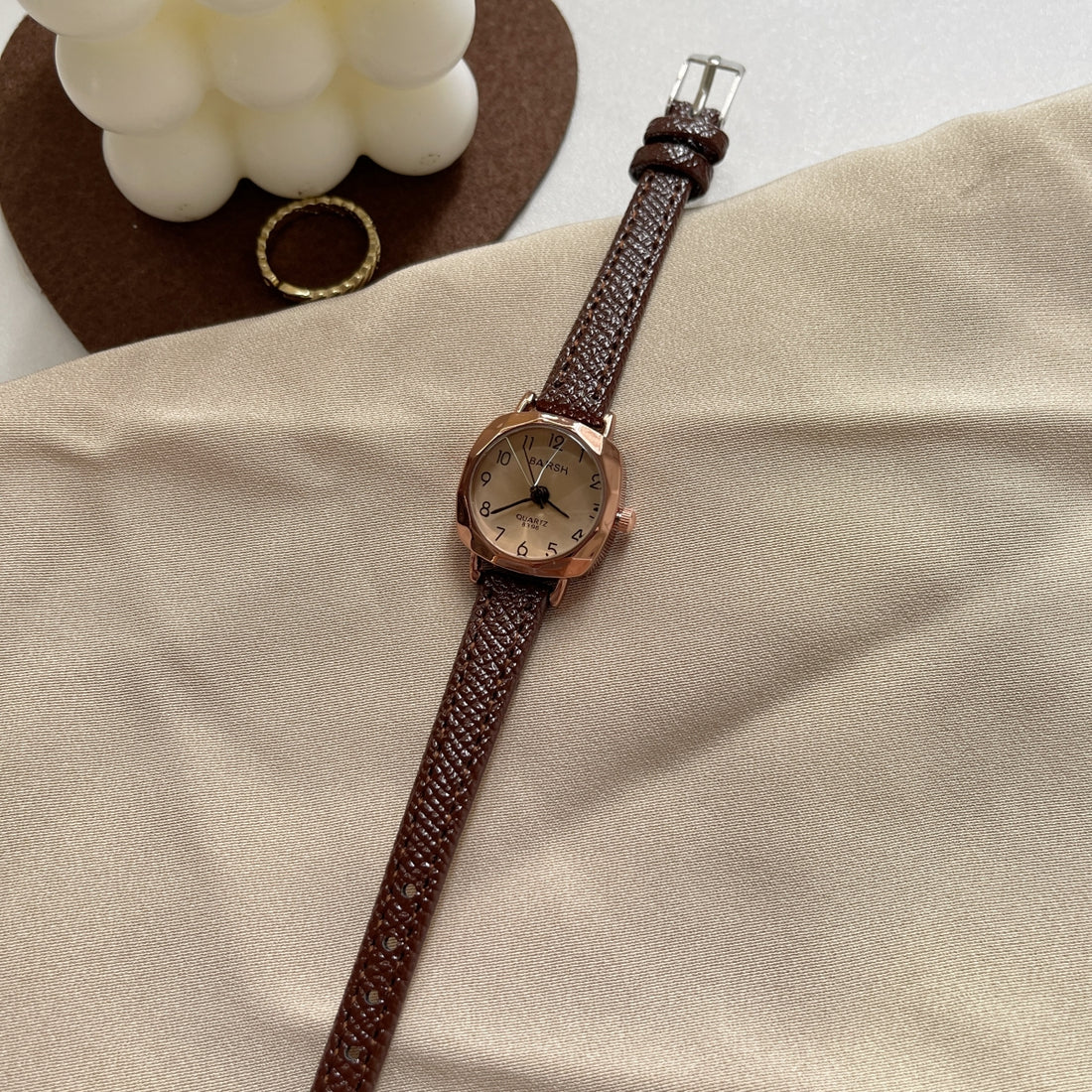 Hareem Sleek Square Watch [68TYX83C]