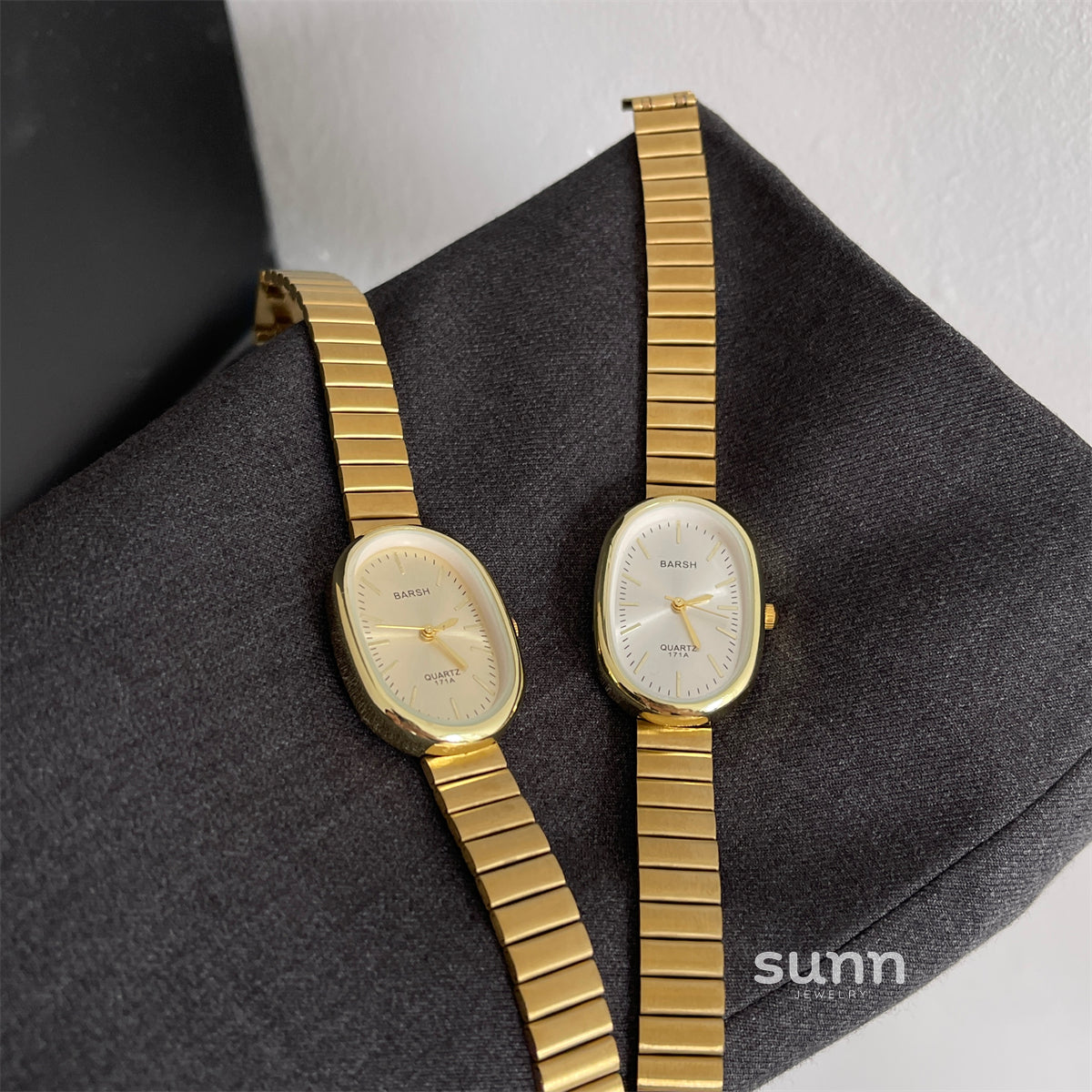 Harlan Retro Oval Watch [F4719KT1]