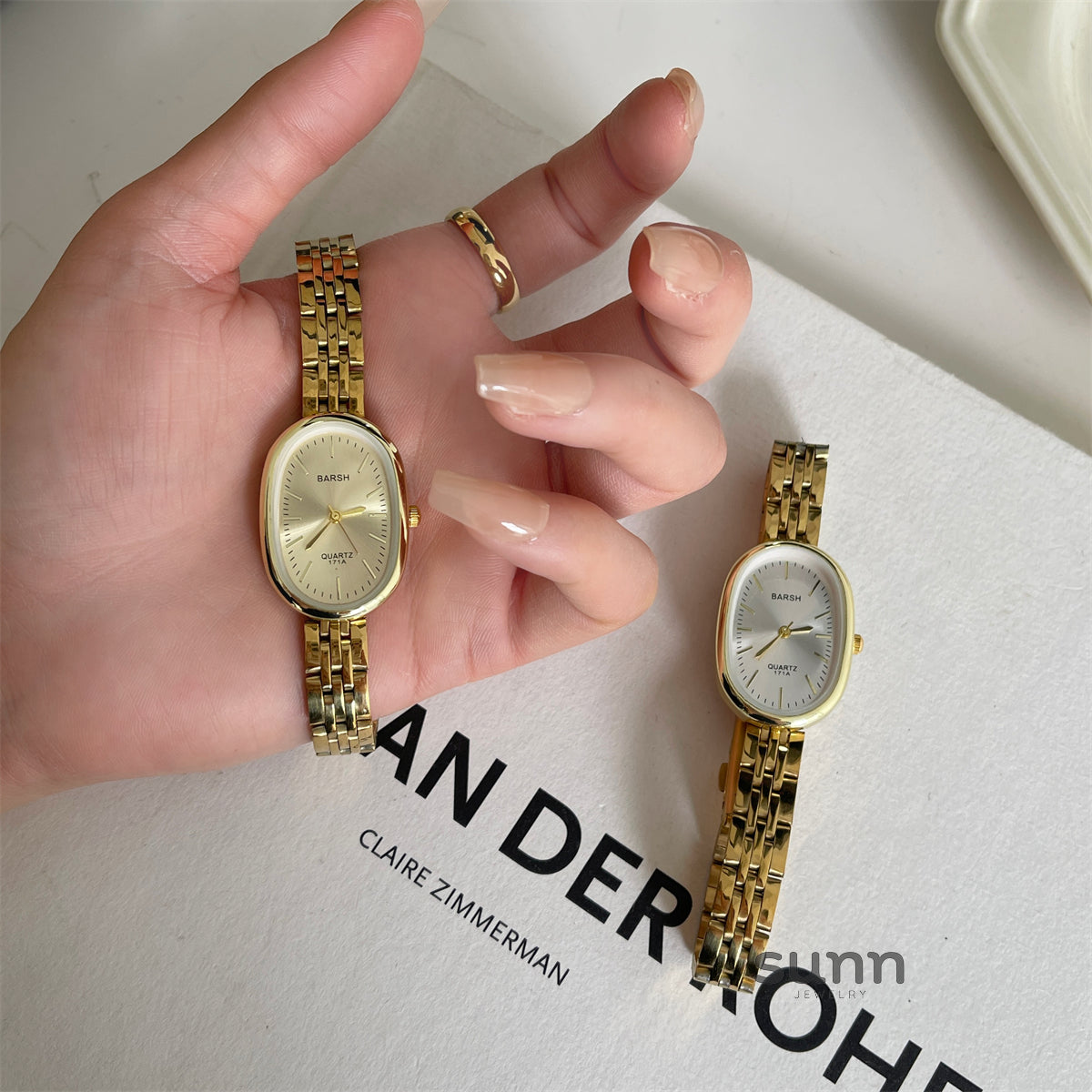 Harlan Retro Oval Watch [98MNCKAX]