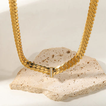 Harleen Dainty Gold Plated Necklace