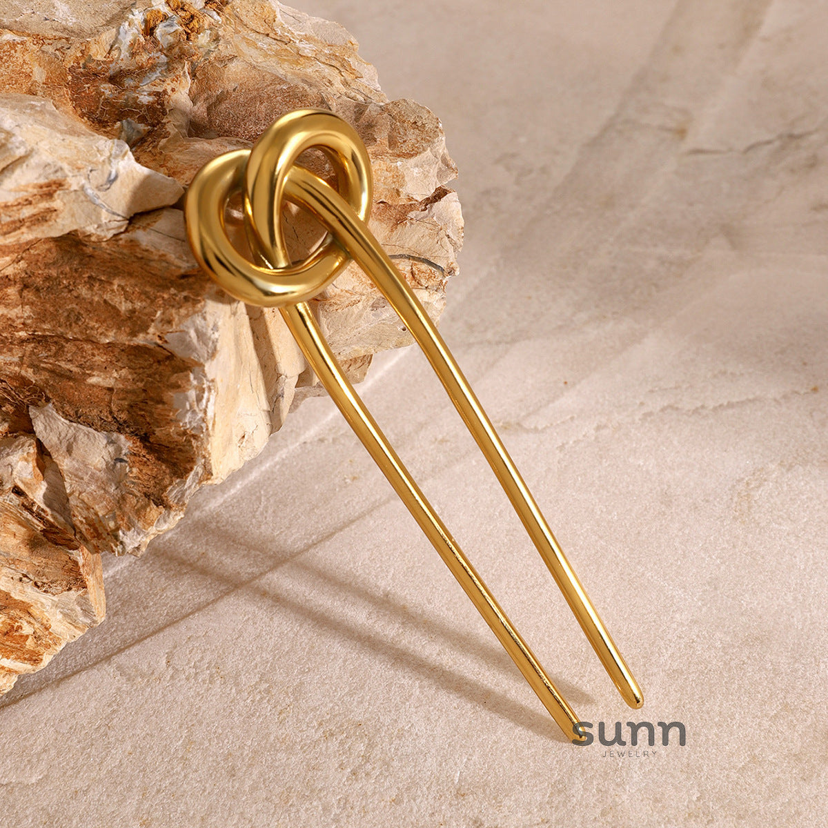 Harleen Luxe Rope Knot Hairpin [OI2JOAIN]