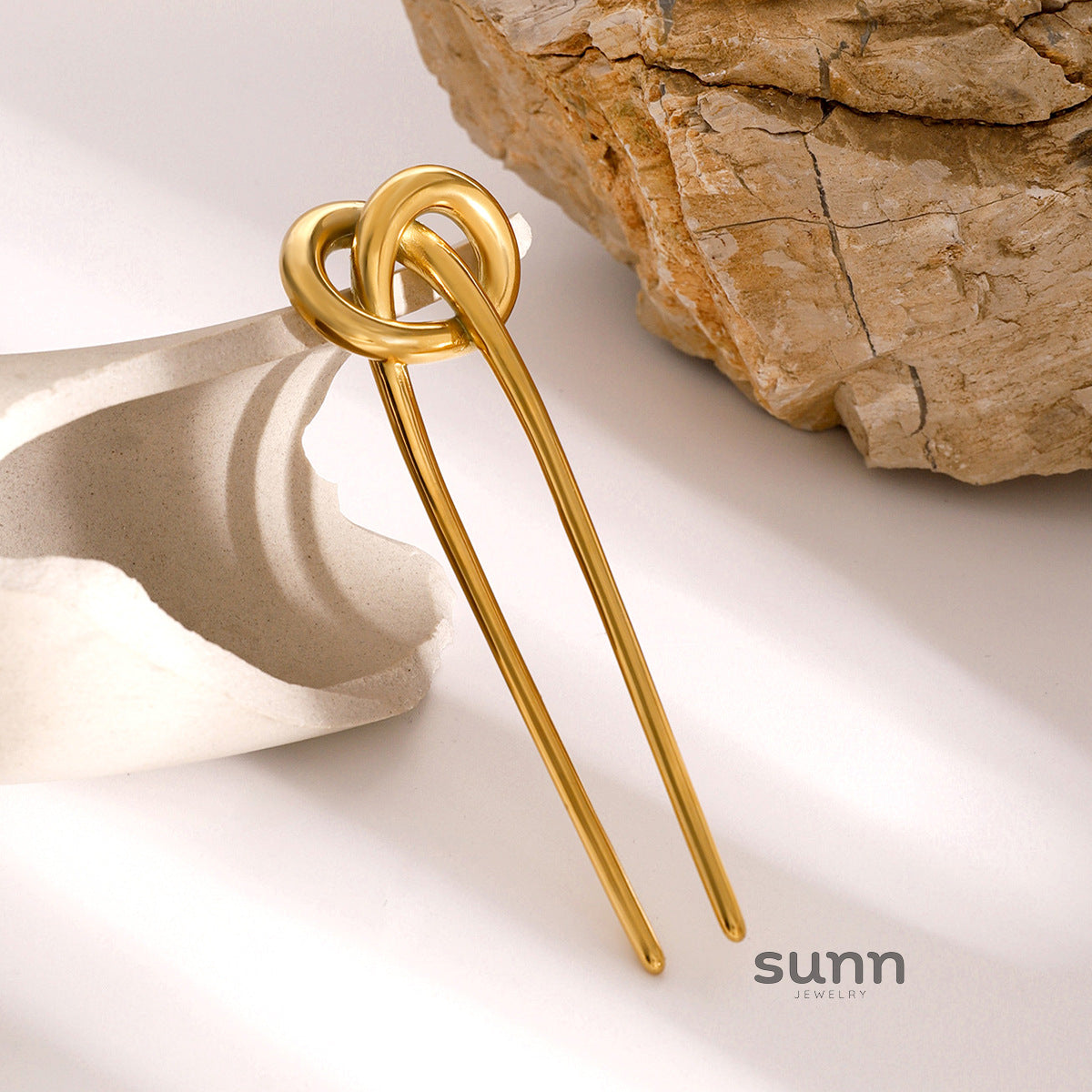 Harleen Luxe Rope Knot Hairpin [I5O8JES6]