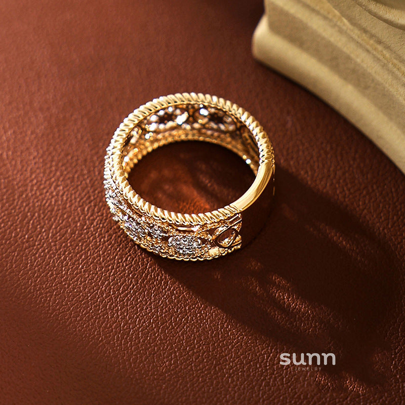 Harlowe Retro Lace Ring [L2TFH7QX]