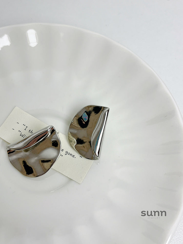 Harlym Lava Disc Earrings [Q8JSU578]