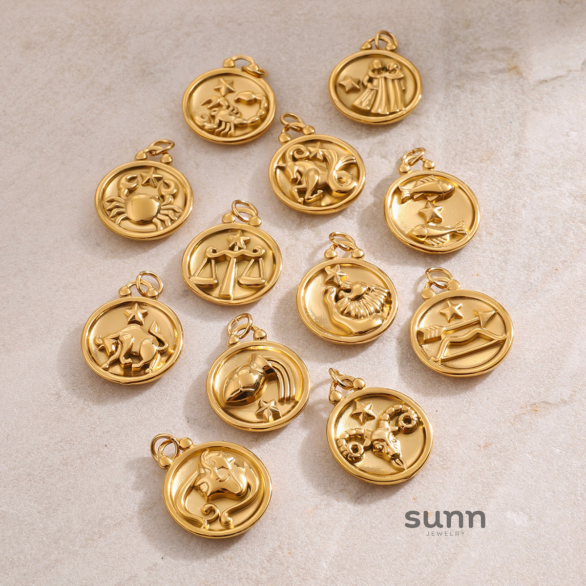 Harmonee Zodiac Constellation Necklace [257XL7AK]