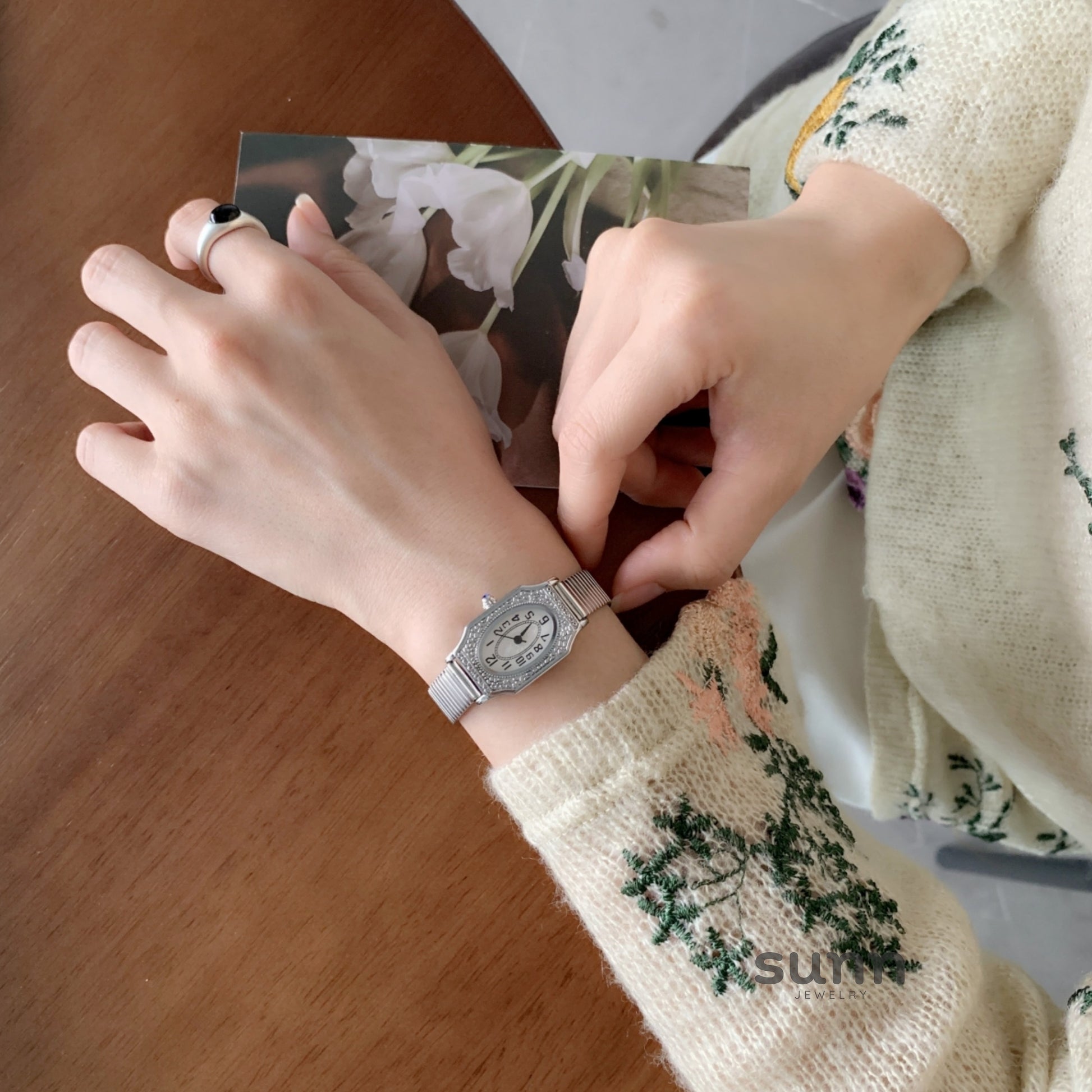 Harmony Carved Barrel Watch [WYQQGAQH]