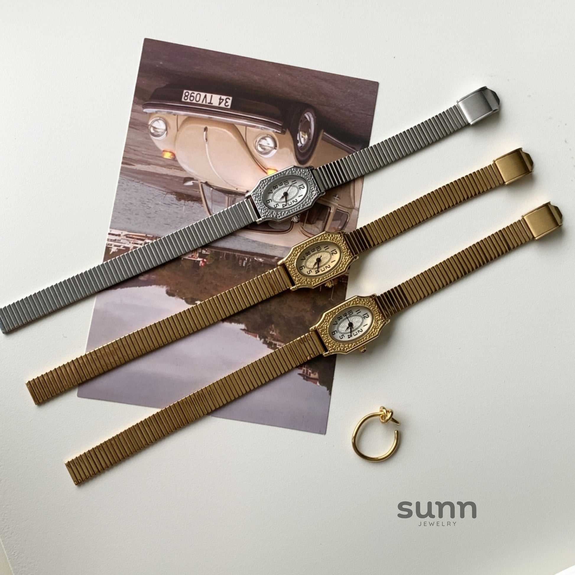 Harmony Carved Barrel Watch [DZJPZKWK]
