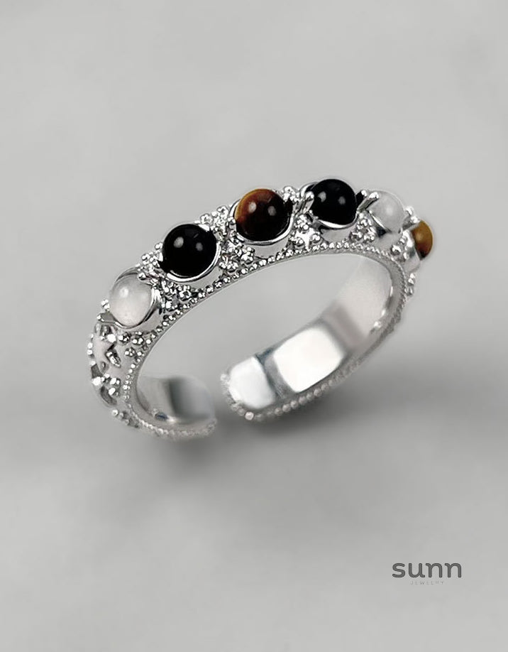 Harper Vintage Open Tiger Eye Ring [WJ5Q0RPP]