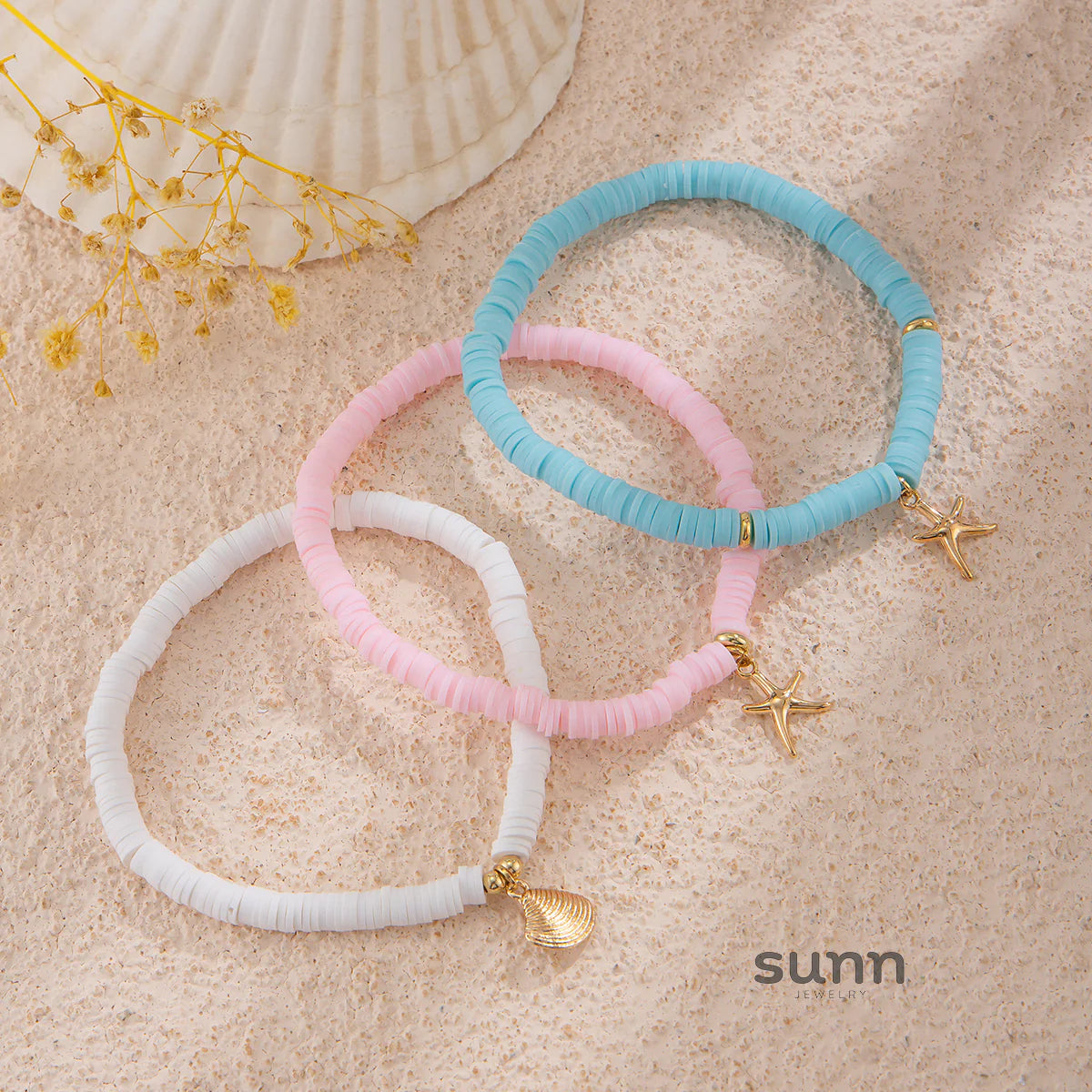 Hasset Ocean Charm Anklet Set