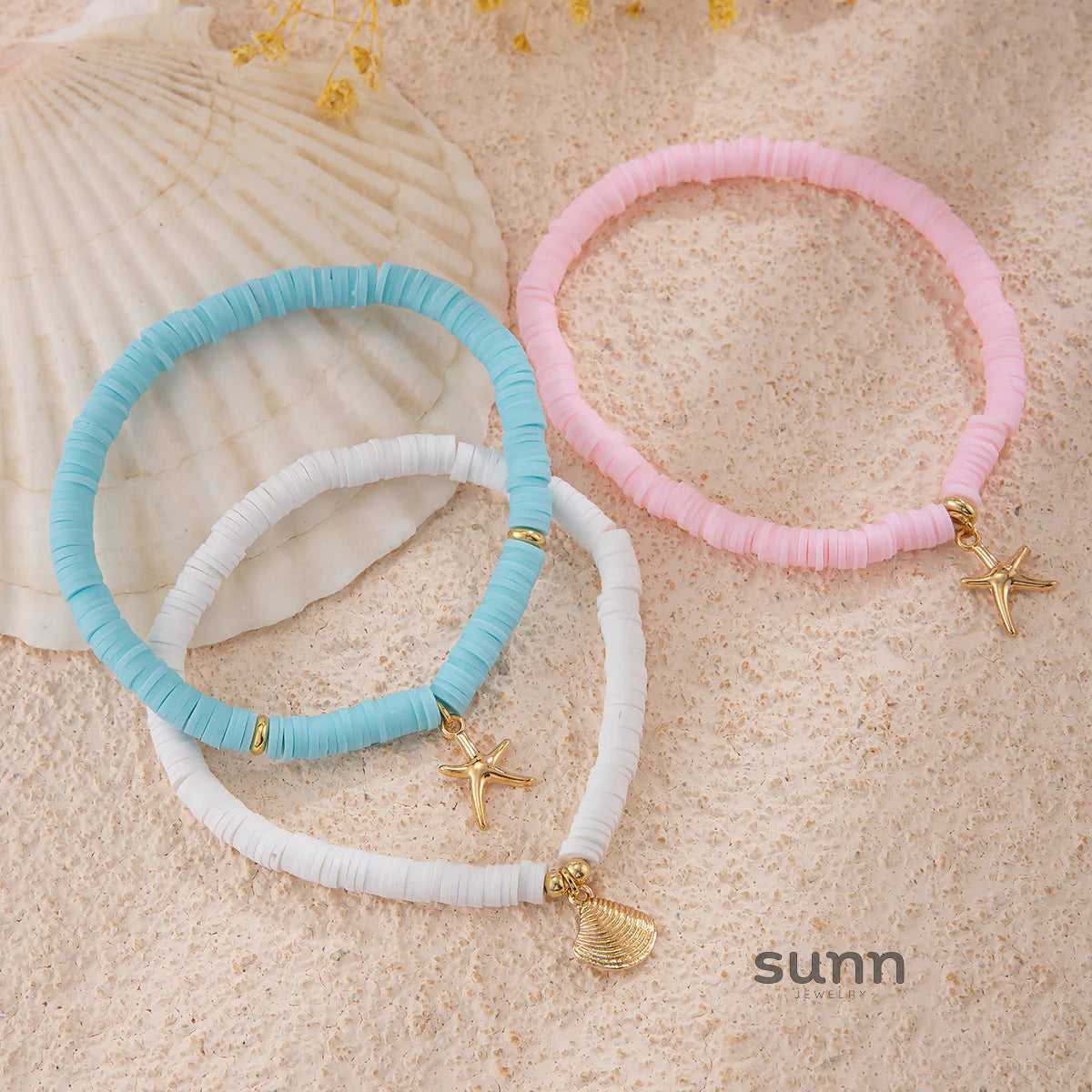 Hasset Ocean Charm Anklet Set