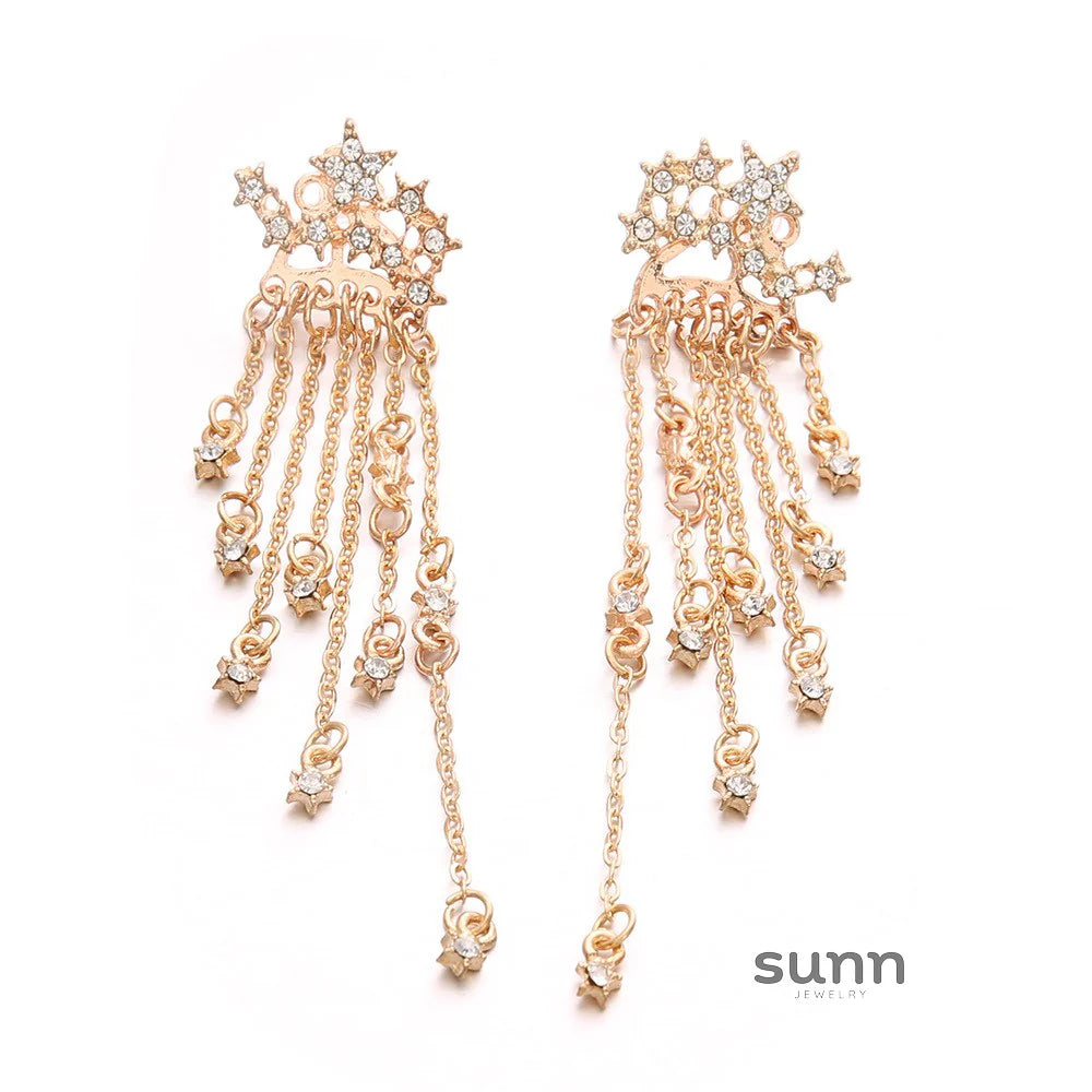 Hattie Tassel Drop Earrings