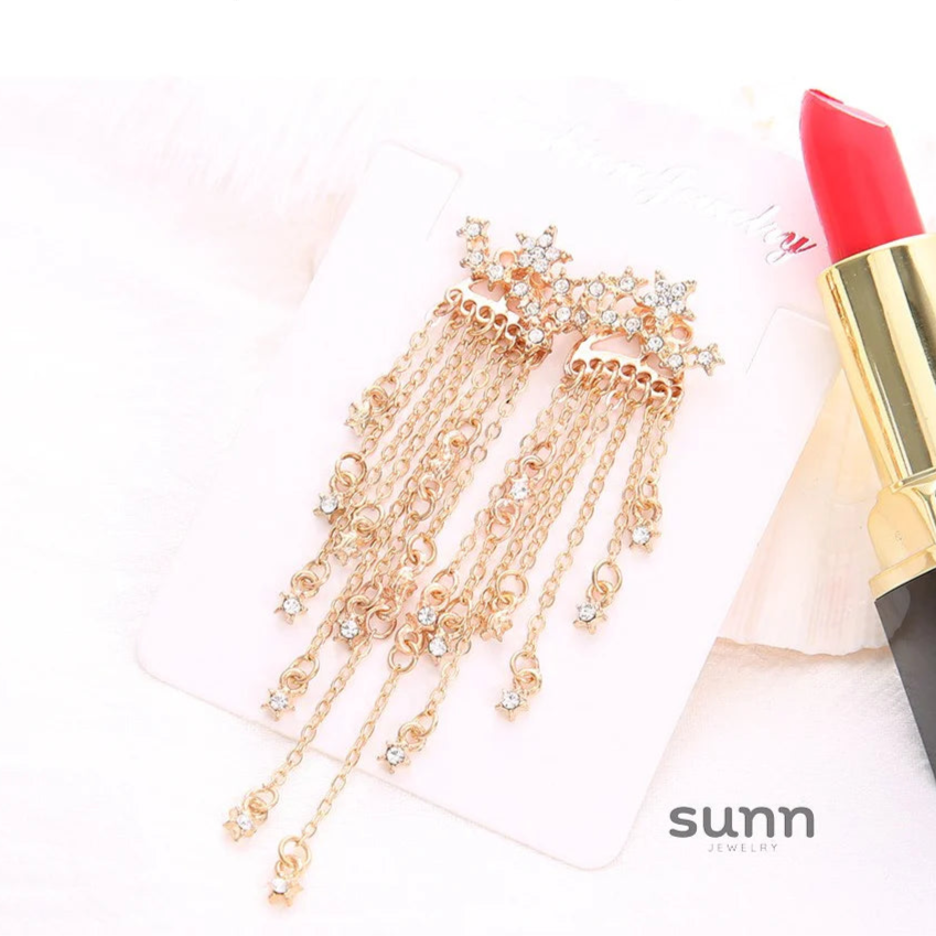 Hattie Tassel Drop Earrings