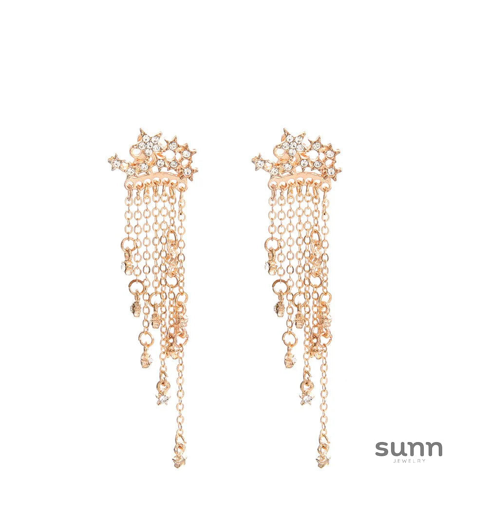 Hattie Tassel Drop Earrings
