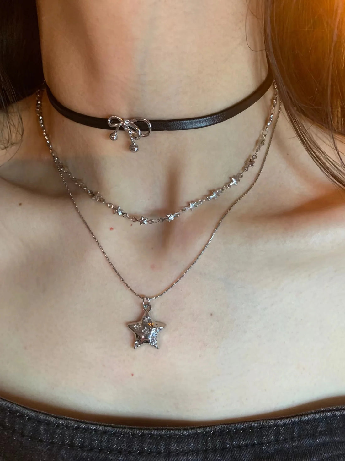 Havana Layered Star Necklace