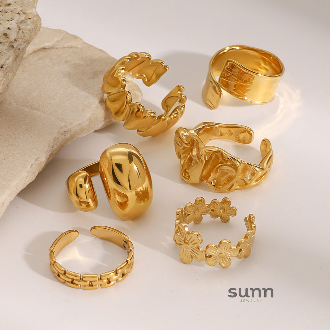 Havyn Retro Heart Ring [3I0JKQYH]