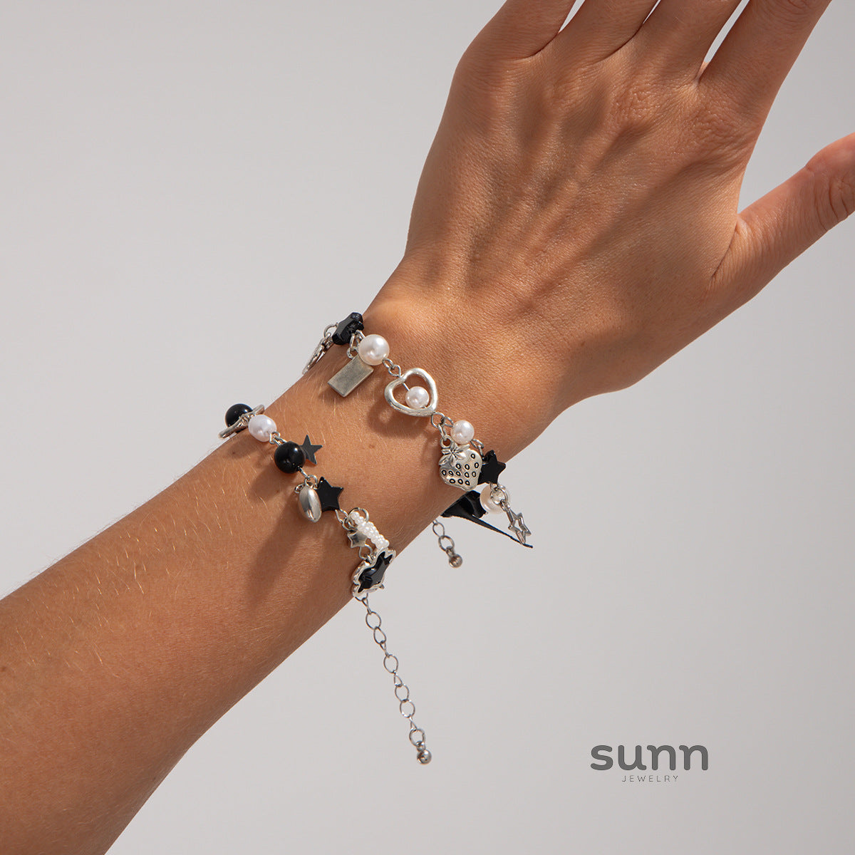 Havyn Stacked Charm Bracelets [0V44QZ0V]